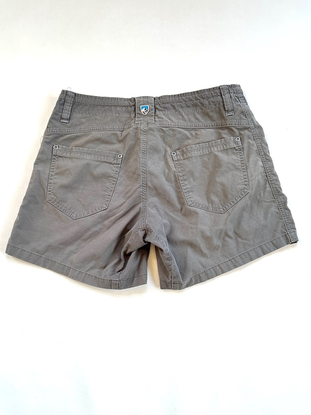 WOMENS KUHL 5” RIP STOP OUTDOORS GORPCORE NATURE CASUAL KHAKI HIKING SHORTS Sz6